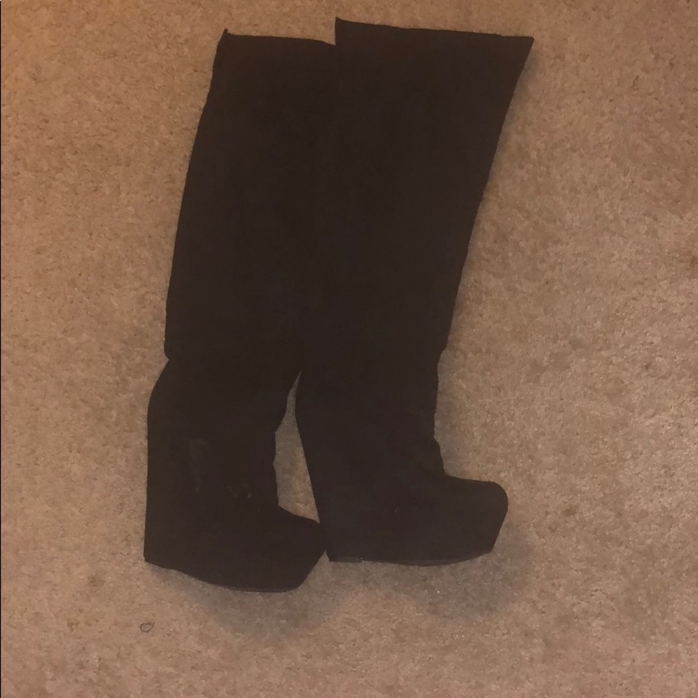 Thigh high boots